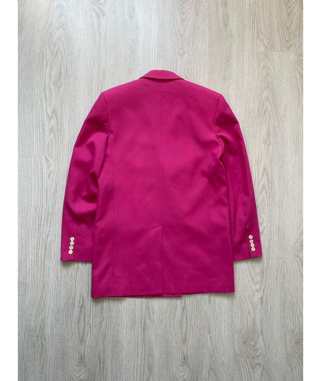ISABEL MARANT Розовый шерстяной жакет/пиджак, фото 2