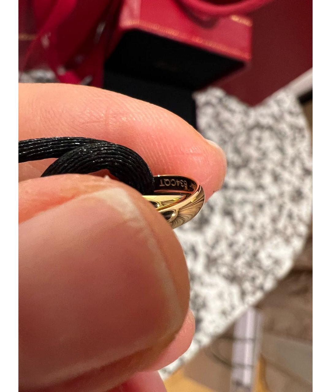 CARTIER Черный браслет из белого золота, фото 3