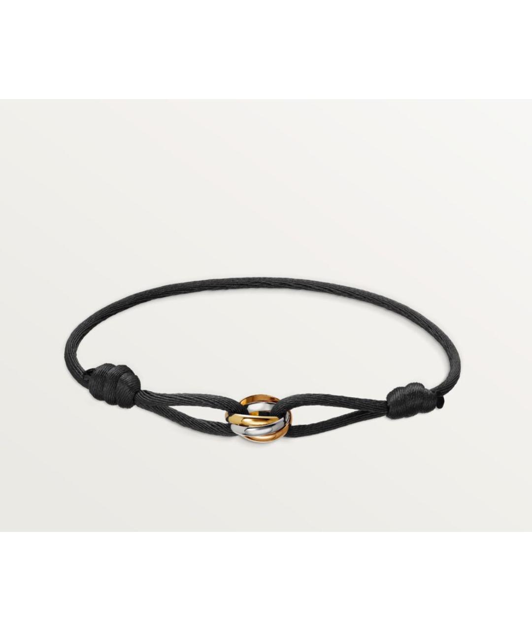 CARTIER Черный браслет из белого золота, фото 5