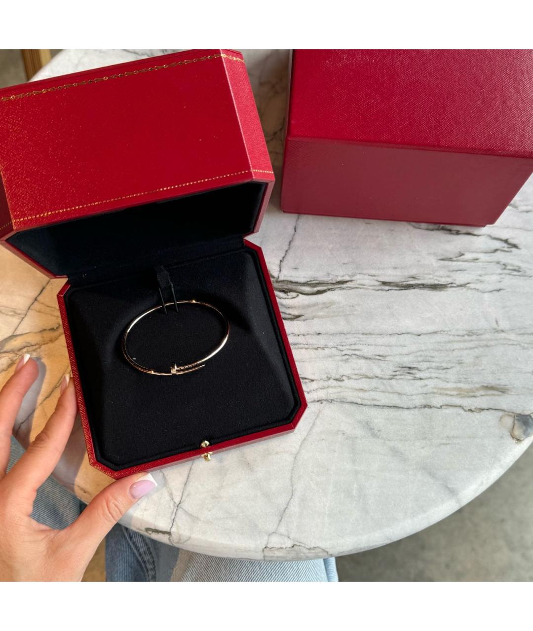 CARTIER Золотой браслет из розового золота, фото 3