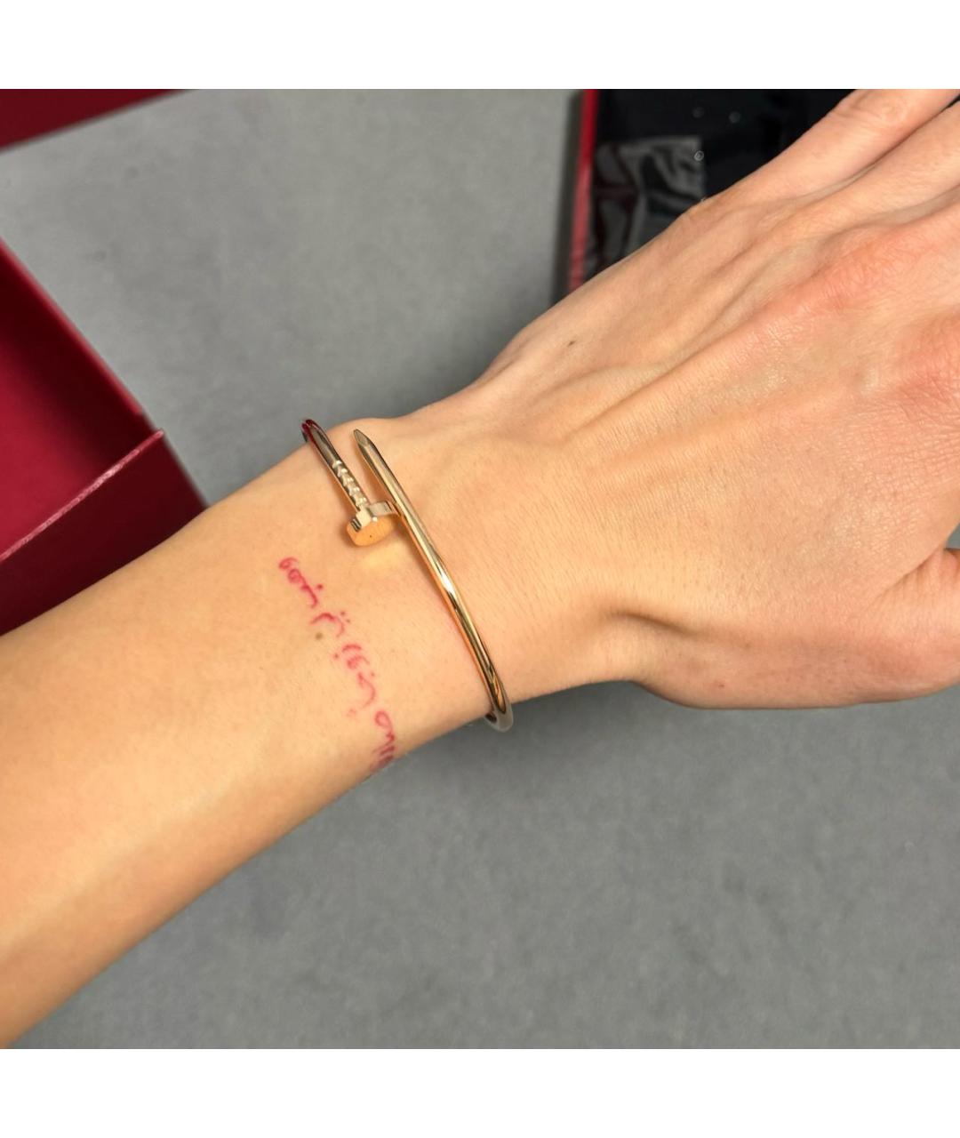 CARTIER Золотой браслет из розового золота, фото 5