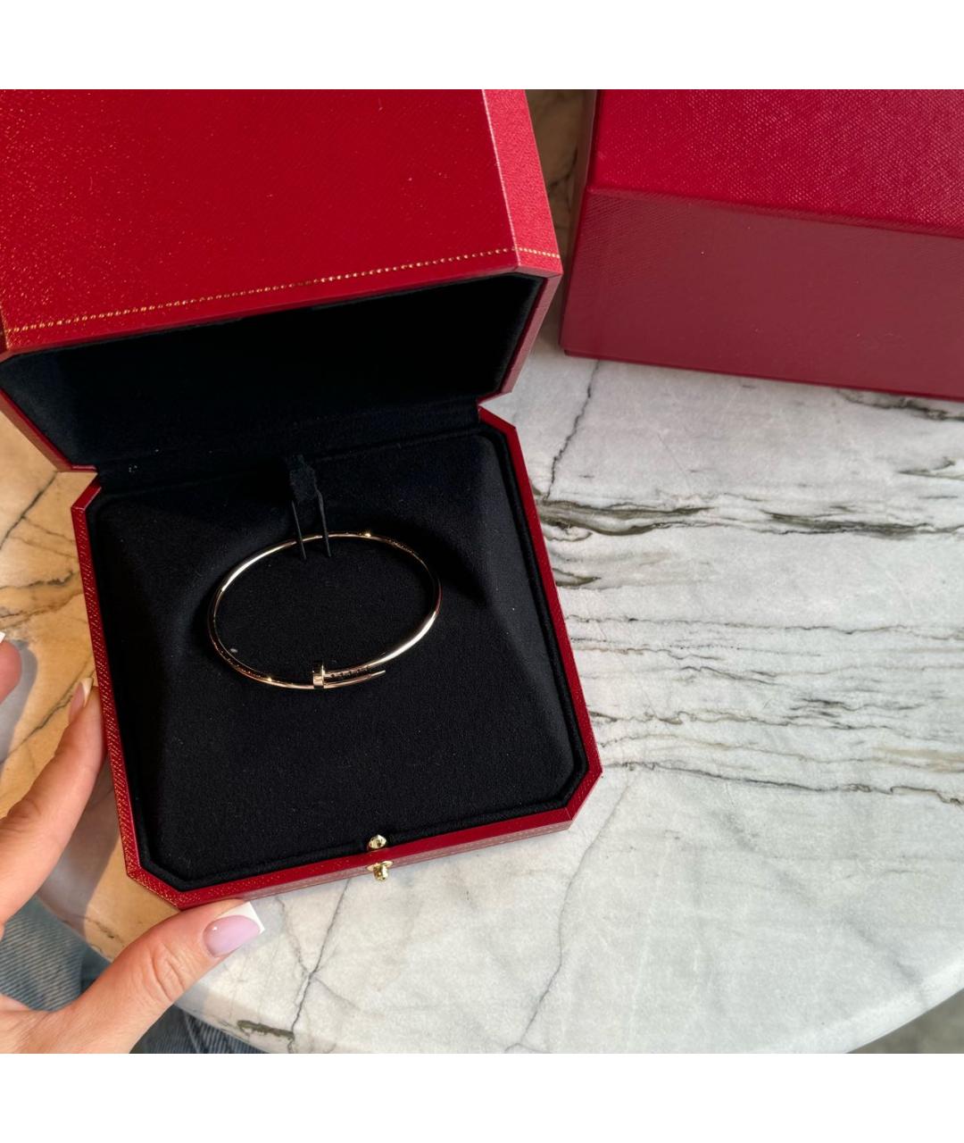 CARTIER Золотой браслет из розового золота, фото 2