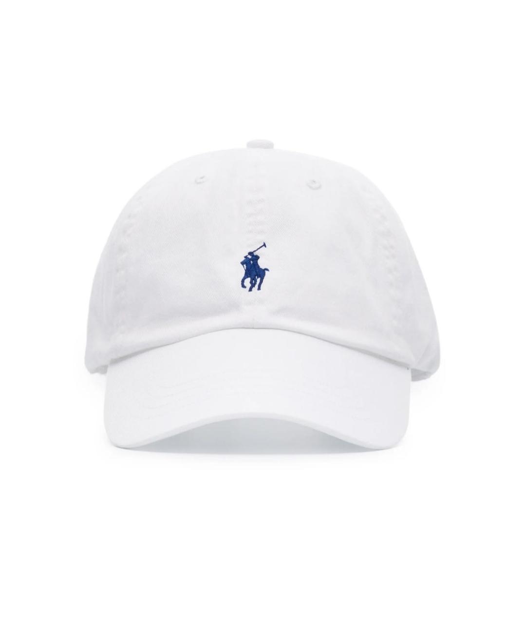 POLO RALPH LAUREN Белая хлопковая кепка, фото 4