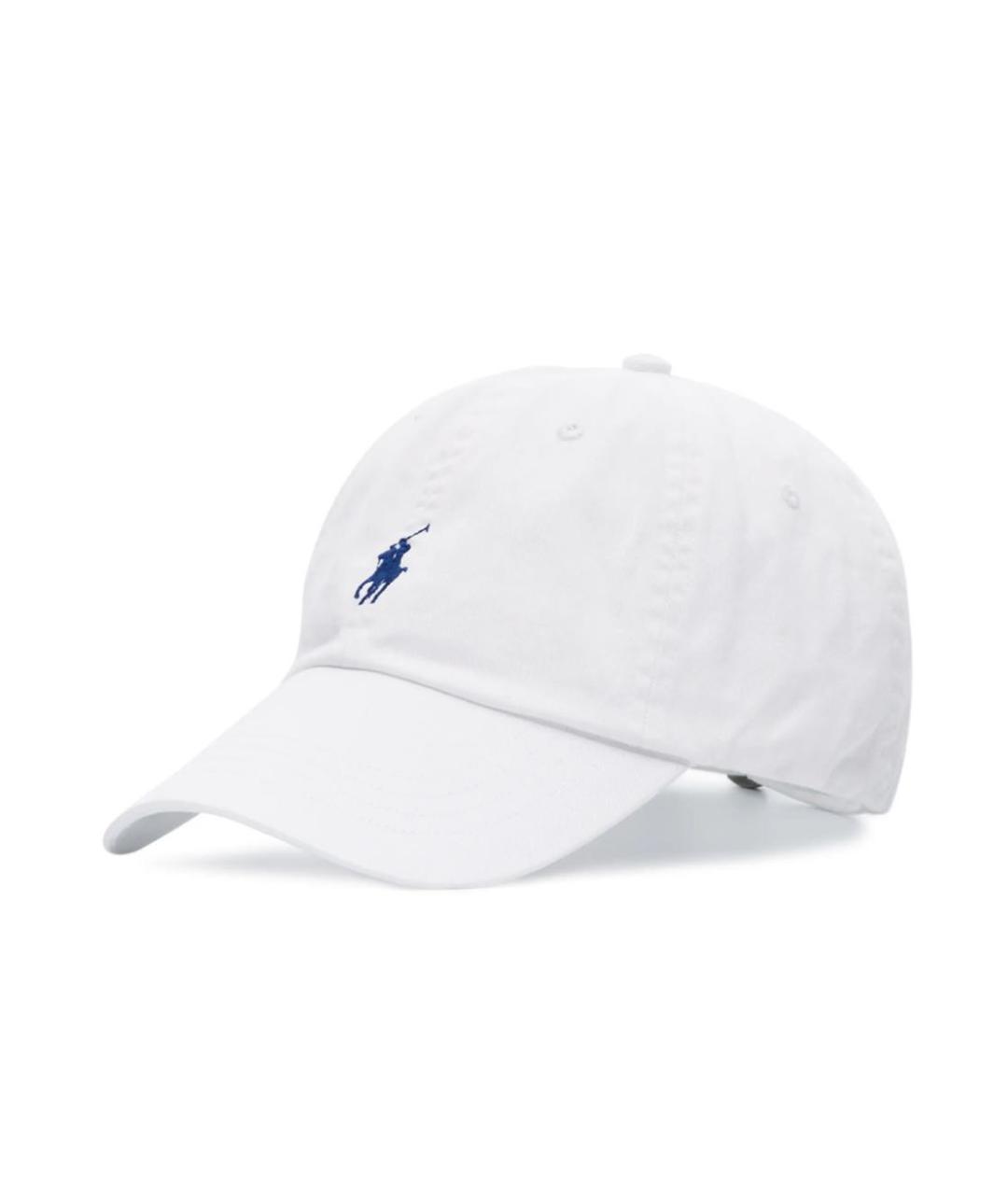 POLO RALPH LAUREN Белая хлопковая кепка, фото 1