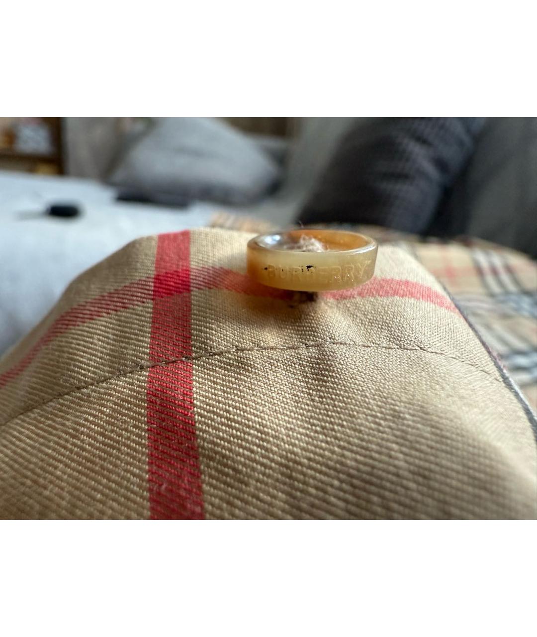 BURBERRY Бежевая хлопковая рубашка, фото 6