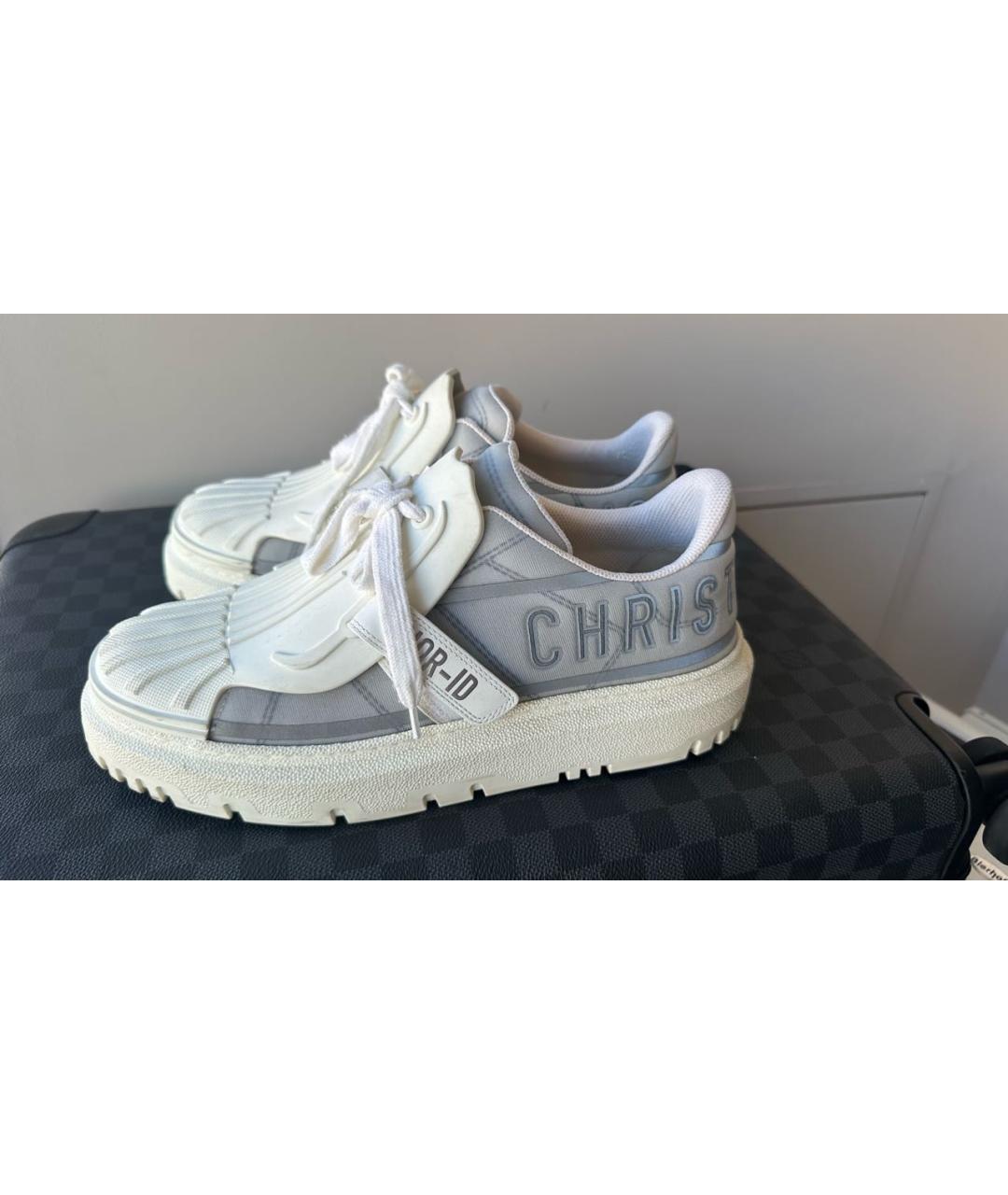 CHRISTIAN DIOR Белые кеды, фото 4
