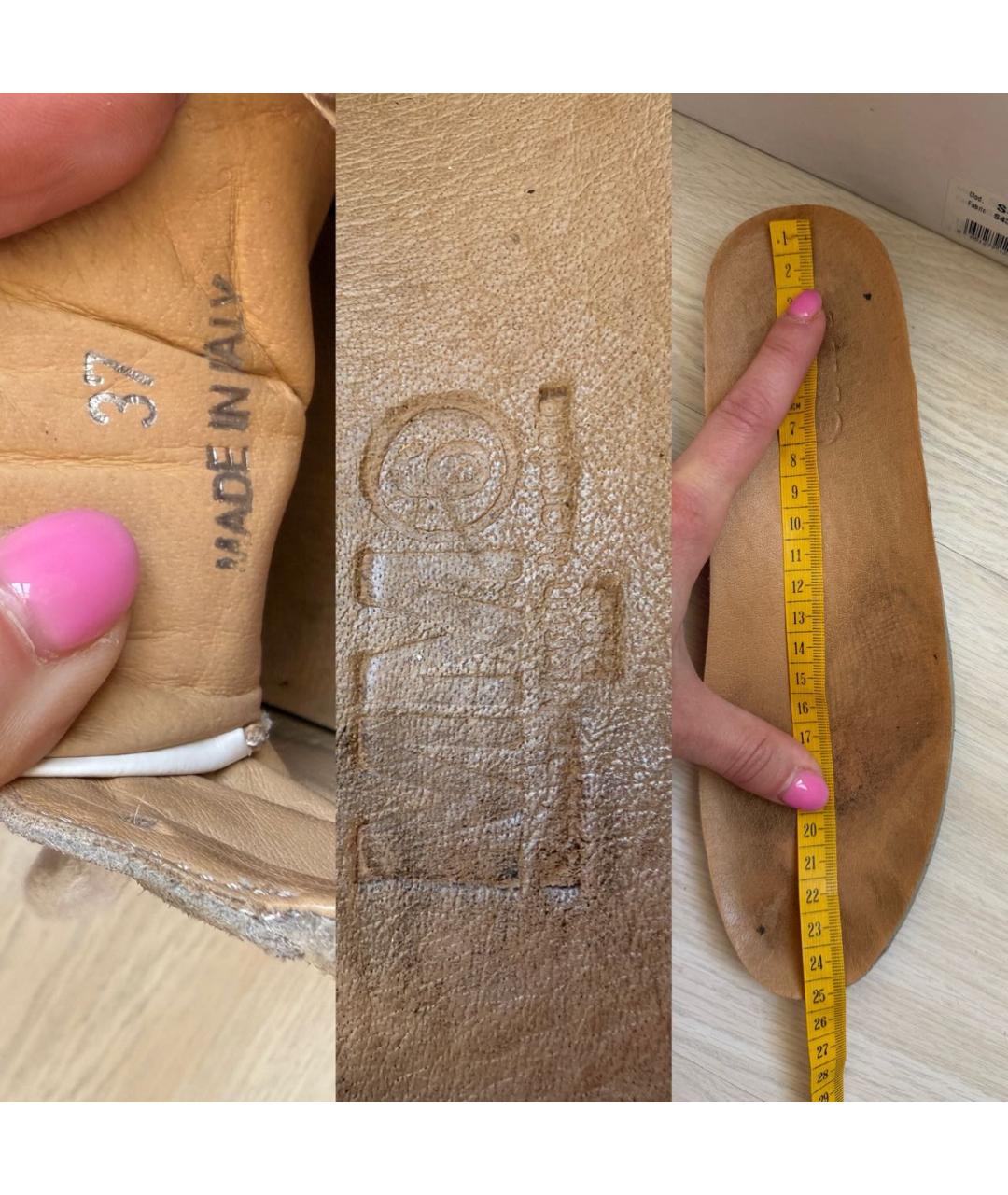 MM6 MAISON MARGIELA Белые кожаные кеды, фото 8