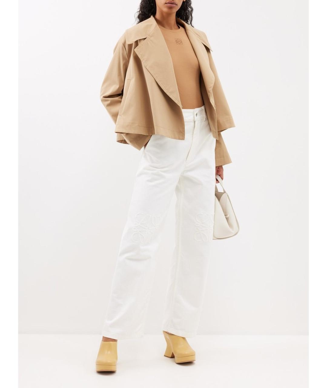 LOEWE Желтые кожаные мюли, фото 8
