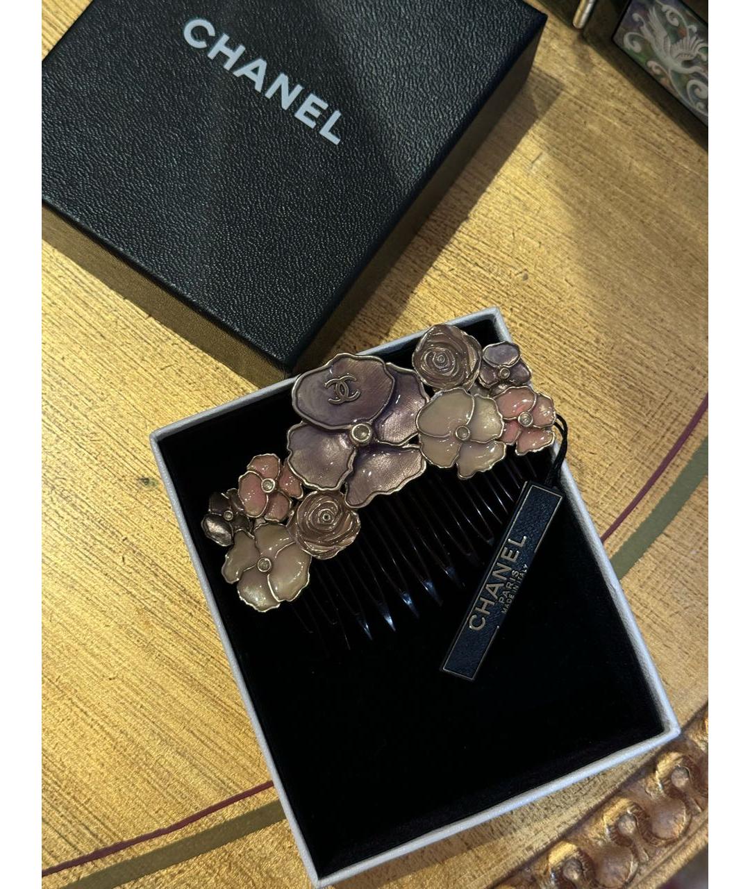 CHANEL Серебряная заколка, фото 3
