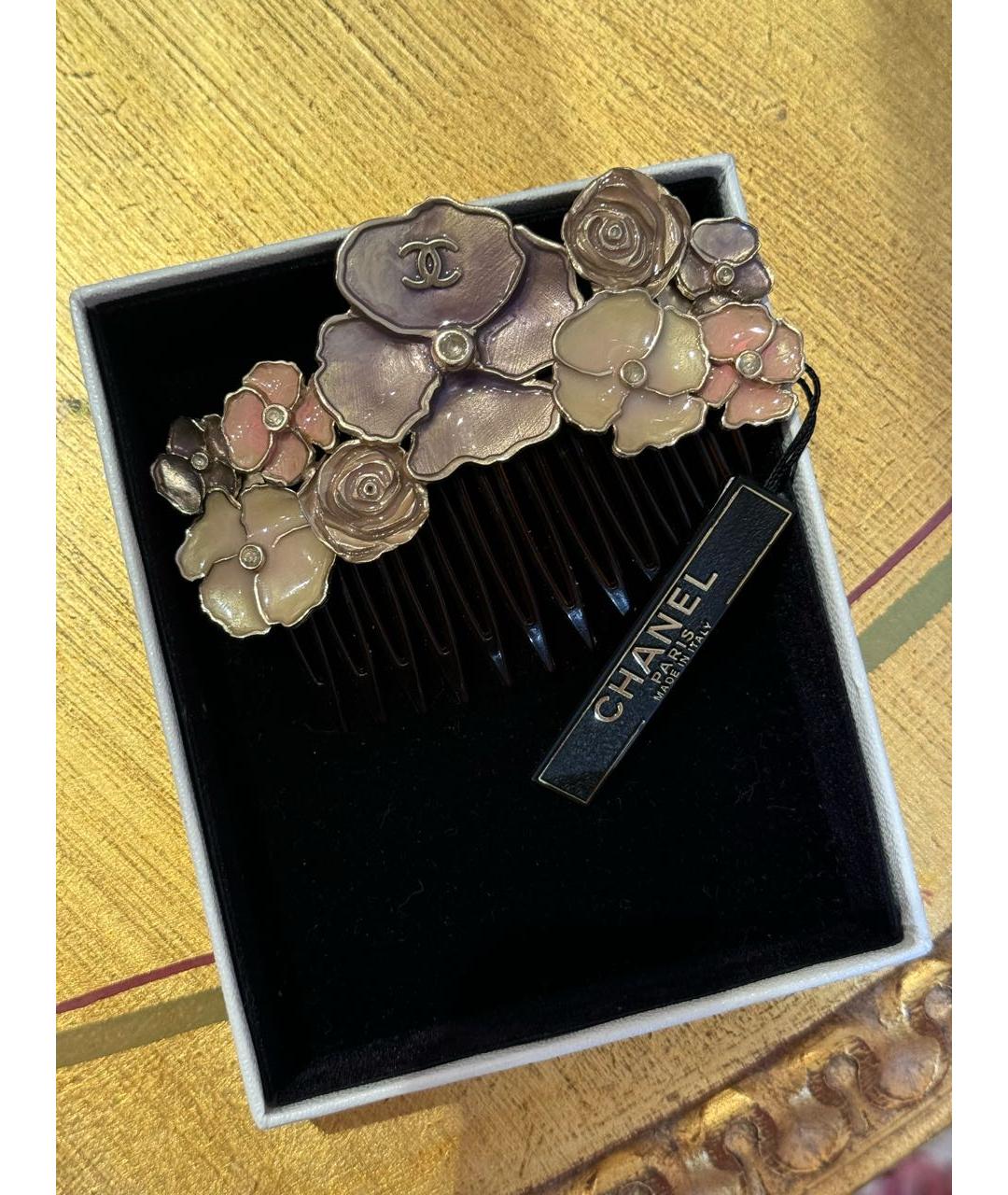 CHANEL Серебряная заколка, фото 2