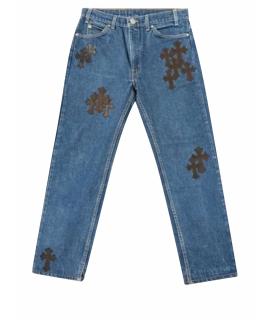 CHROME HEARTS Прямые джинсы