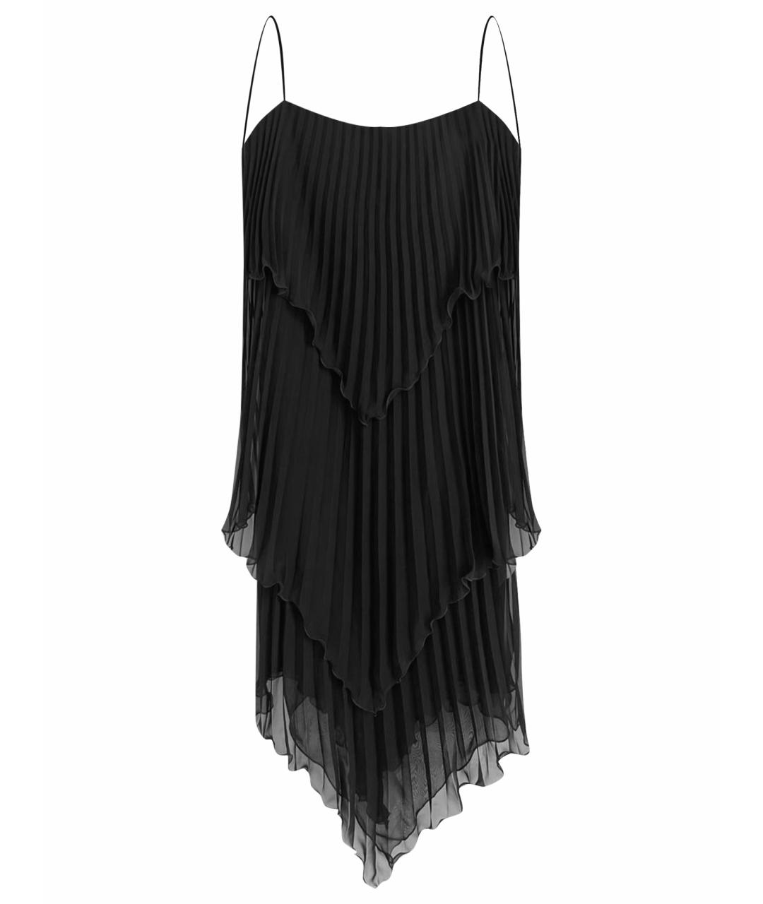 ESCADA Черное полиэстеровое коктейльное платье, фото 4