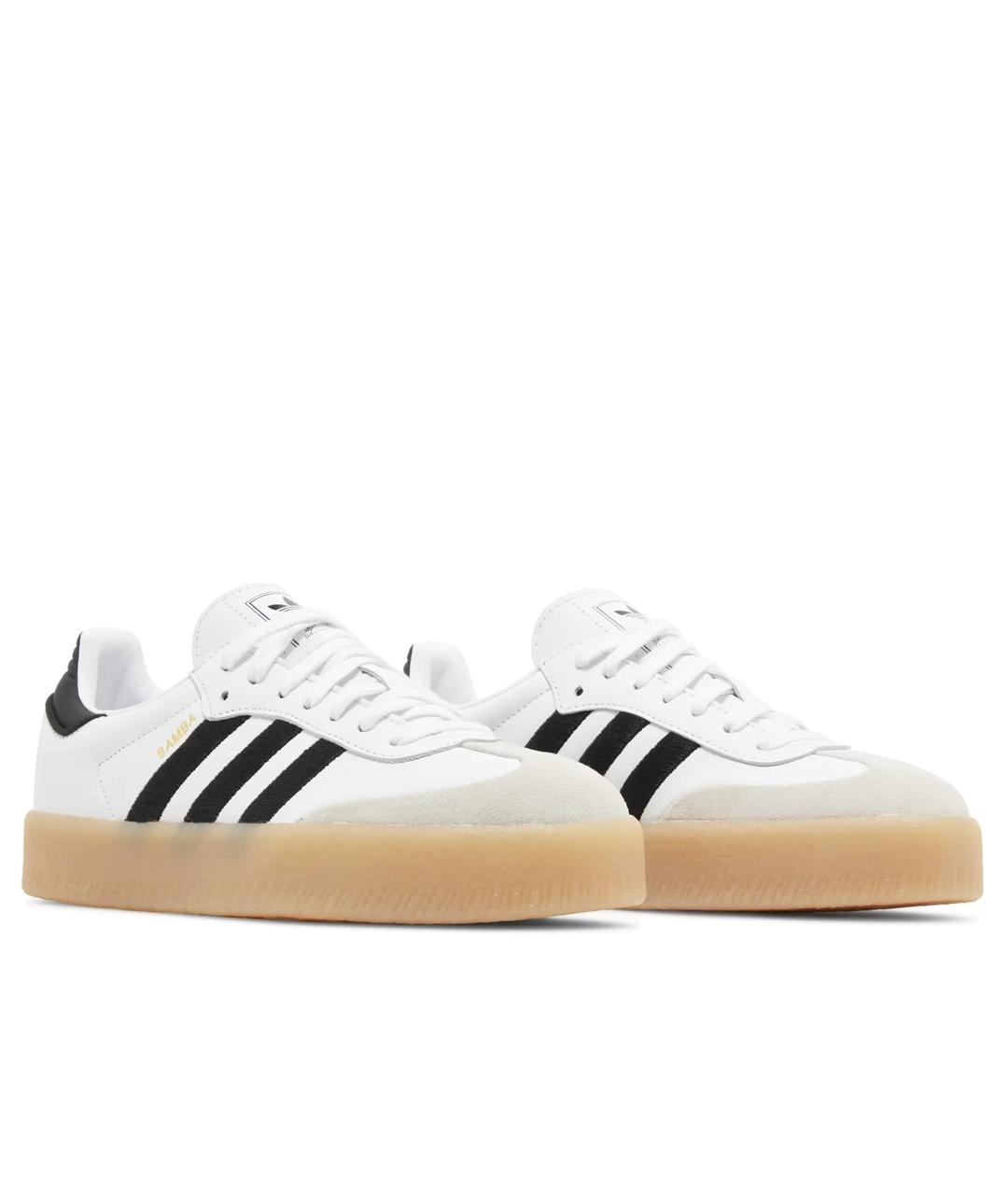 ADIDAS Белые кожаные кроссовки, фото 2