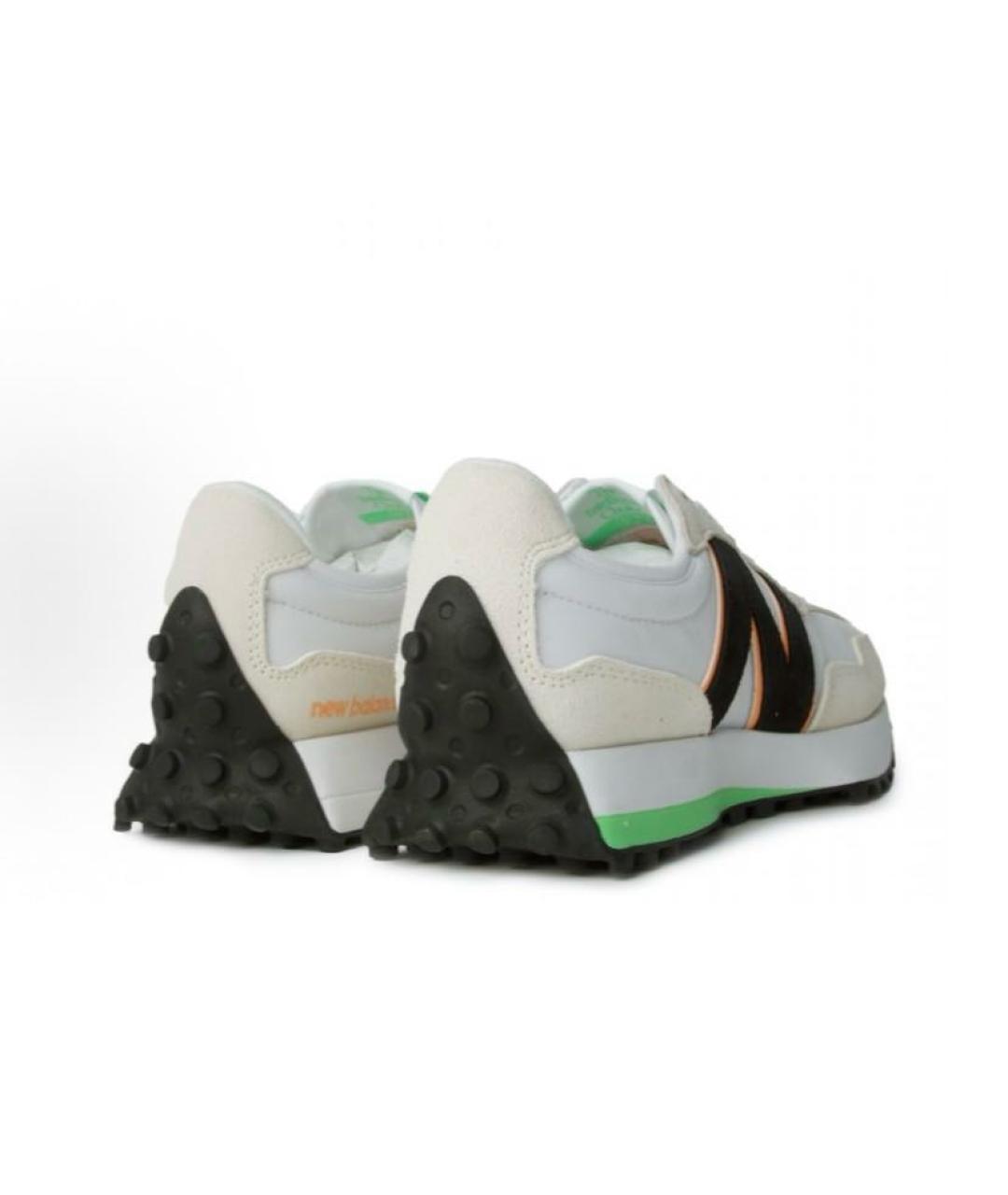 NEW BALANCE Белые текстильные низкие кроссовки / кеды, фото 5