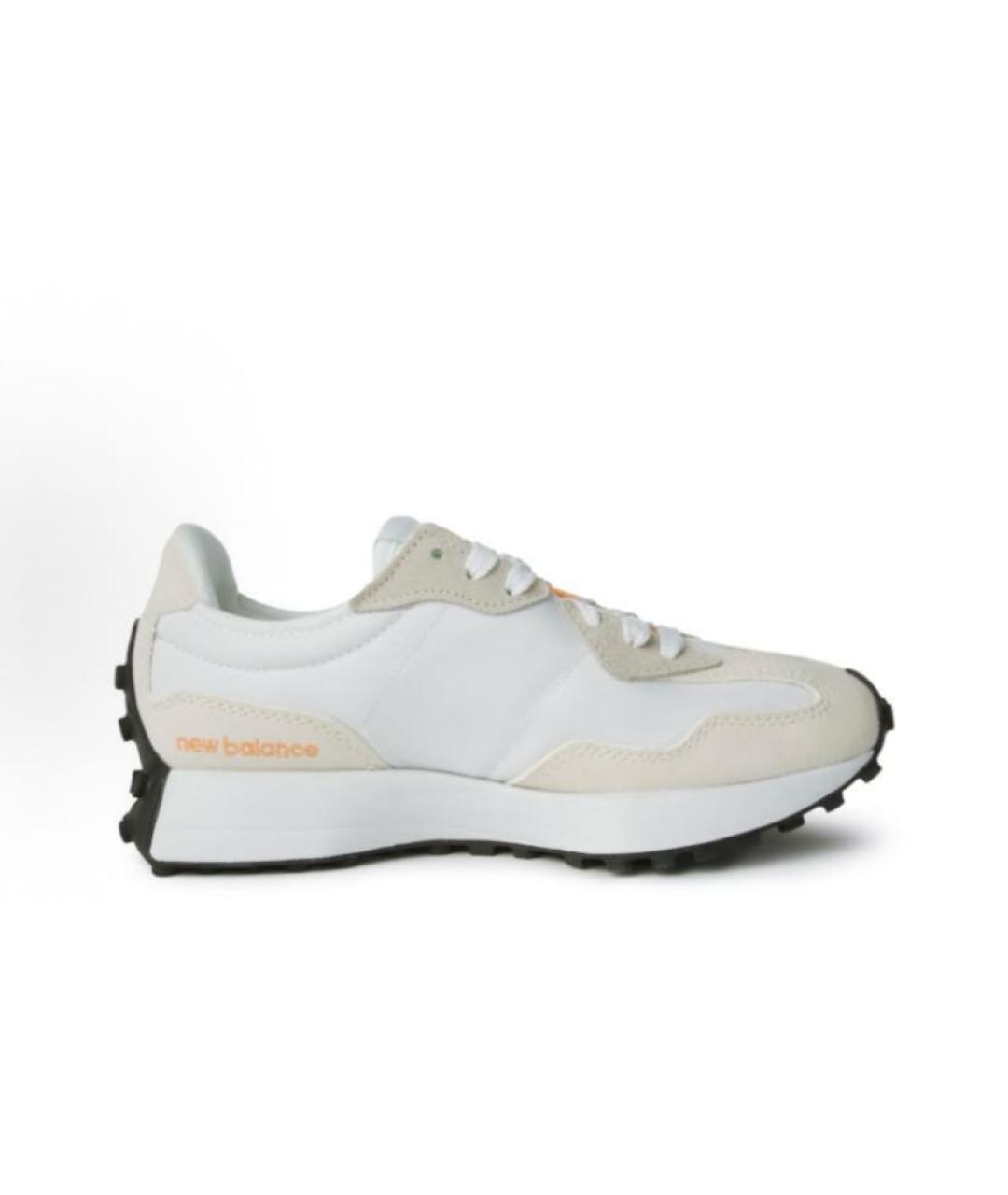 NEW BALANCE Белые текстильные низкие кроссовки / кеды, фото 3