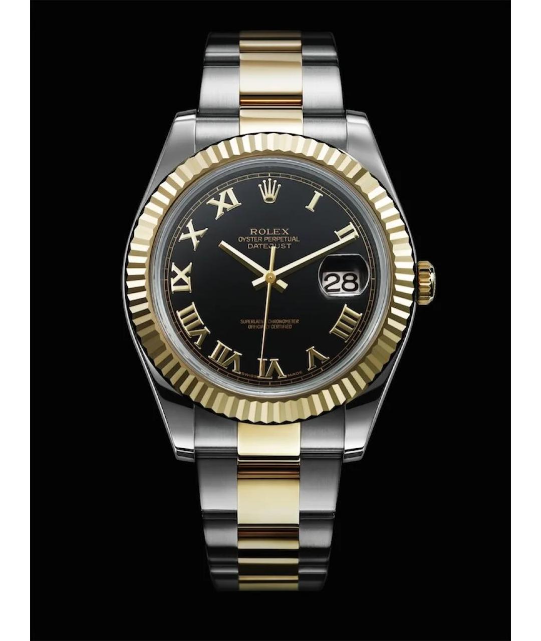 ROLEX Черные часы, фото 6