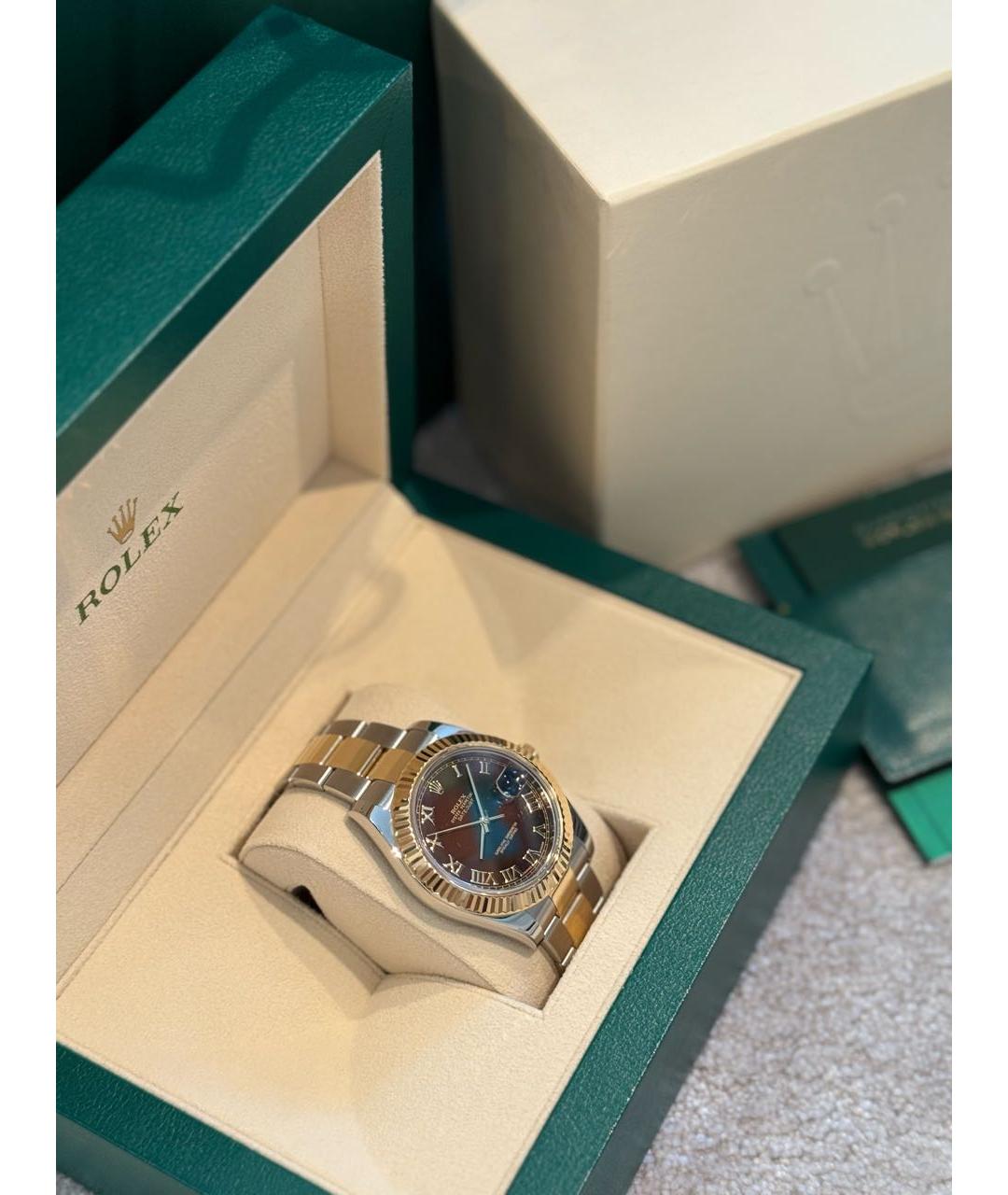ROLEX Черные часы, фото 5