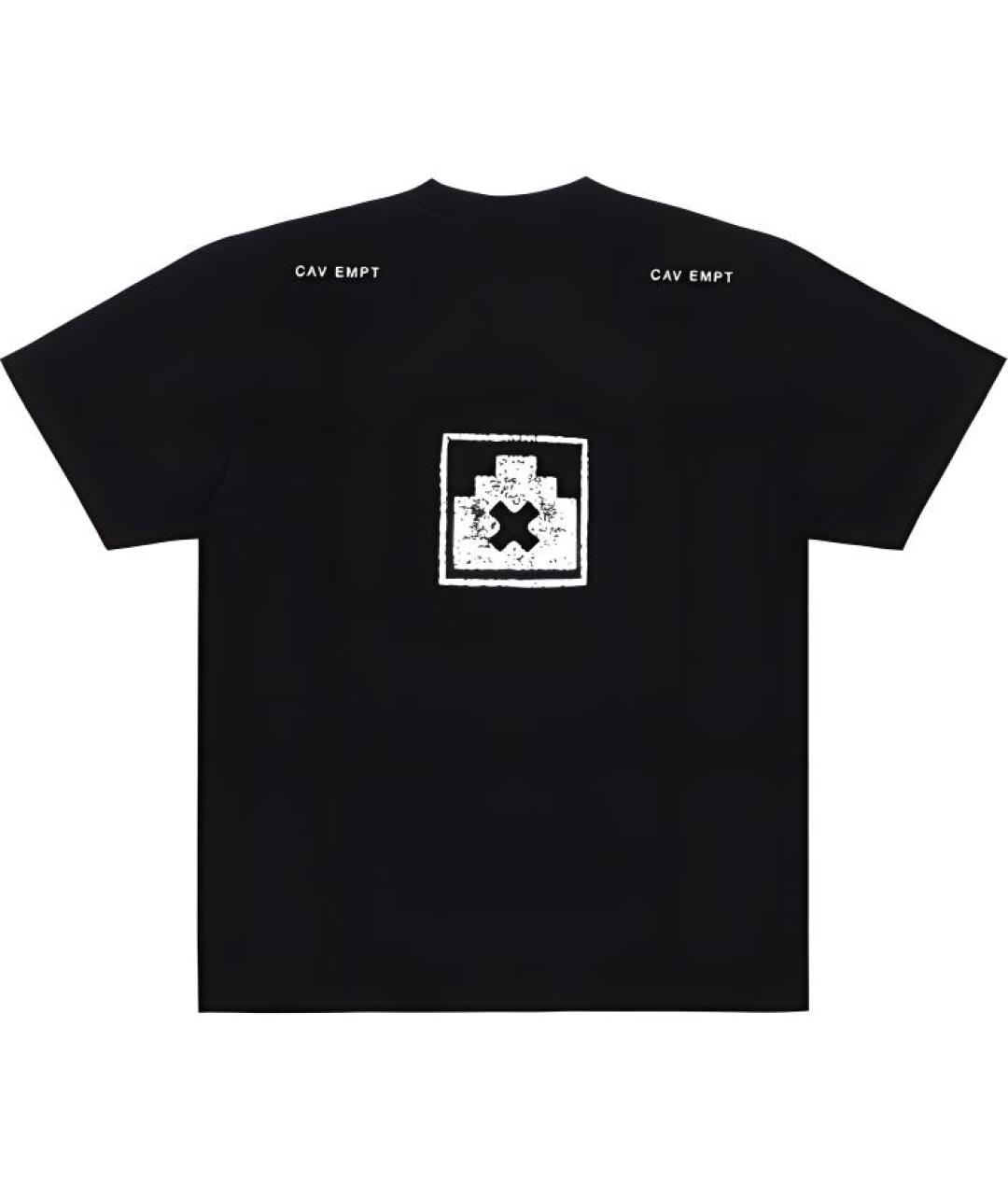CAV EMPT Черная хлопковая футболка, фото 2