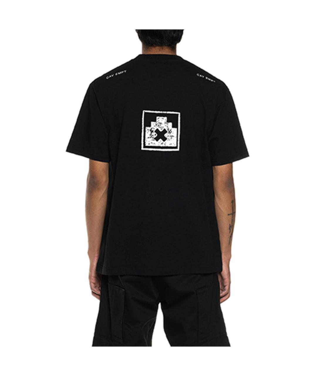 CAV EMPT Черная хлопковая футболка, фото 4