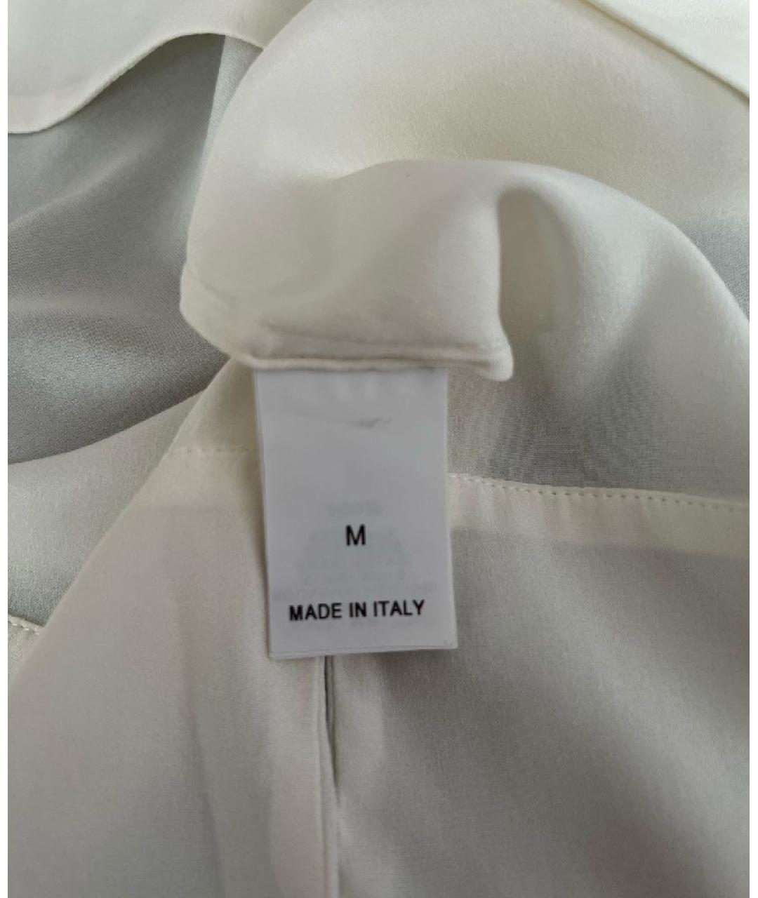 BRUNELLO CUCINELLI Белая шерстяная футболка, фото 8