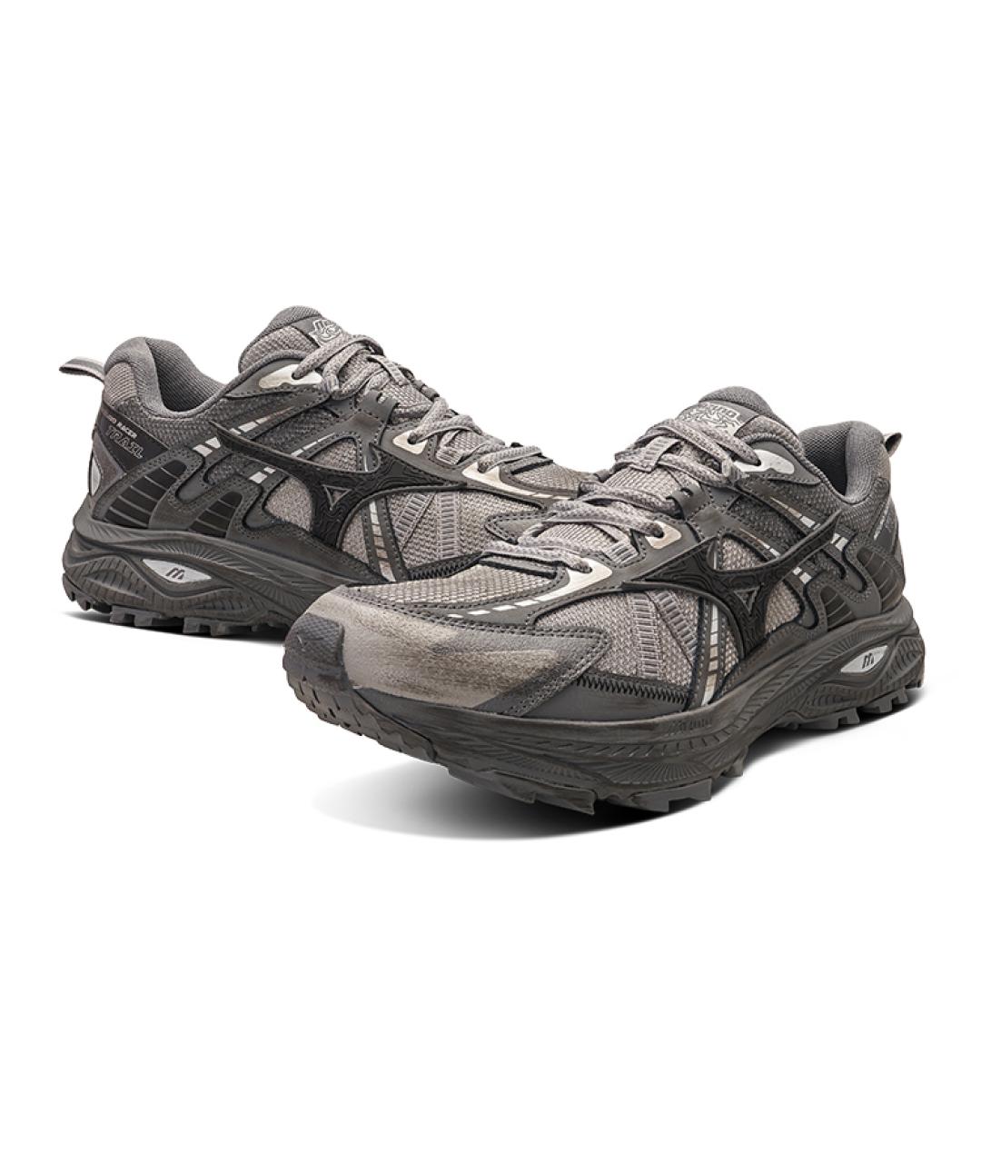 MIZUNO Антрацитовые кроссовки, фото 3