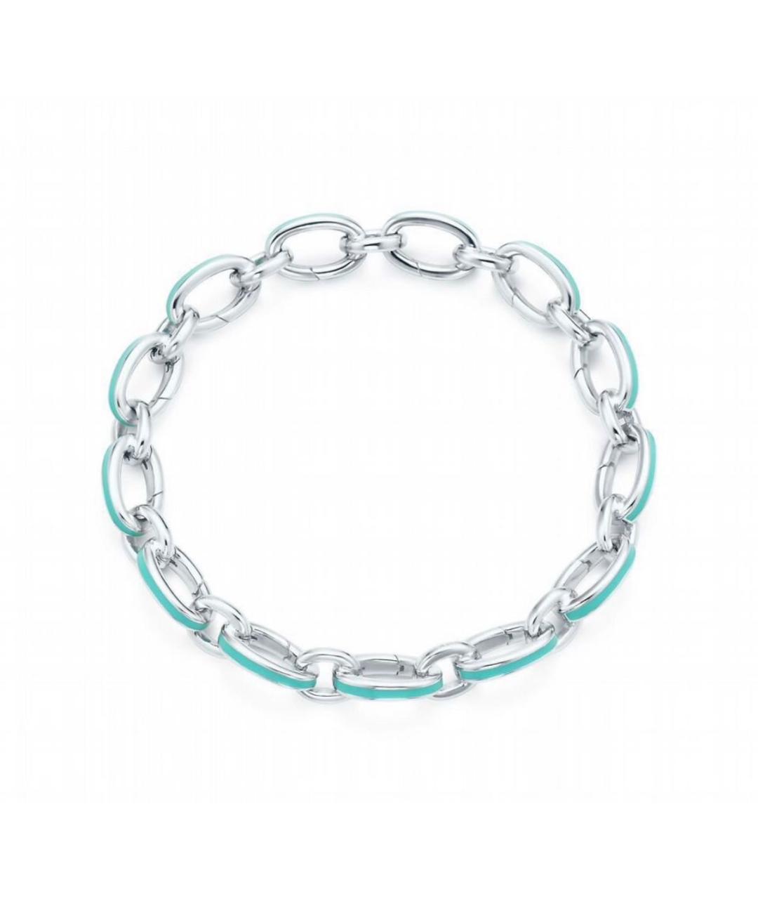 TIFFANY&CO Бирюзовый серебряный браслет, фото 1