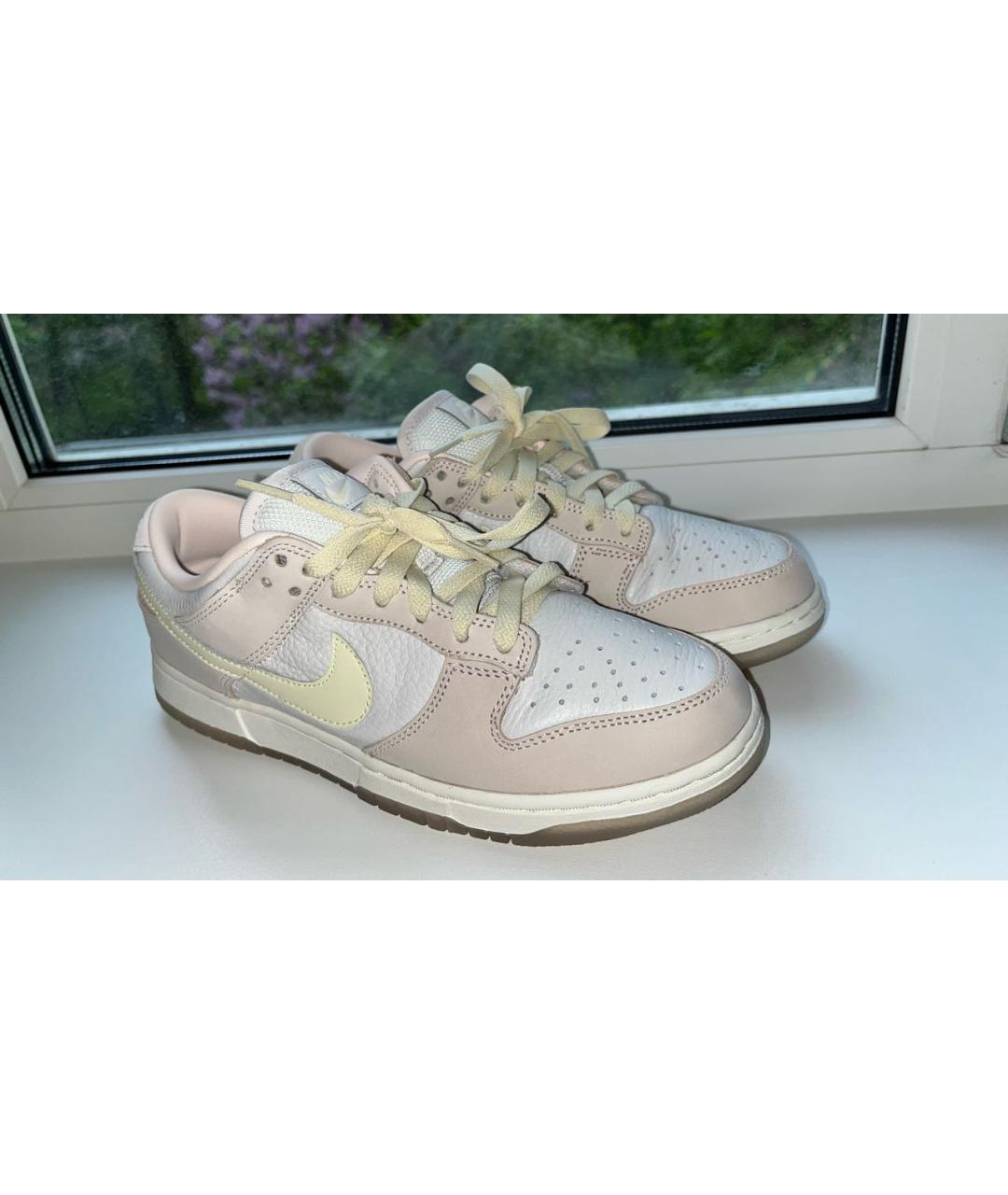 NIKE Розовые кожаные кеды, фото 8
