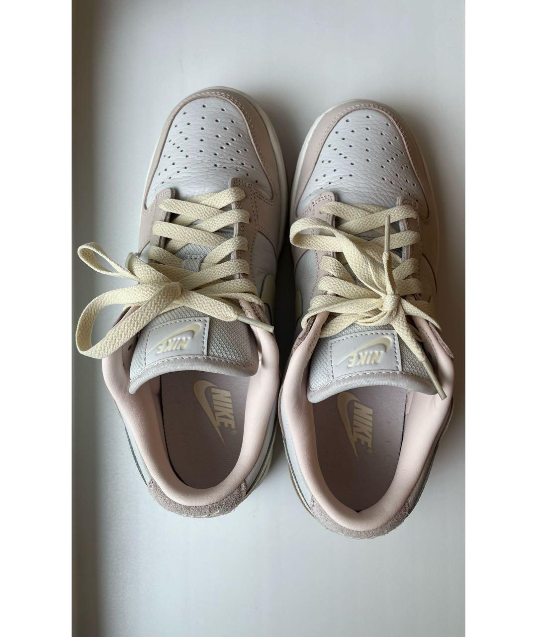 NIKE Розовые кожаные кеды, фото 3