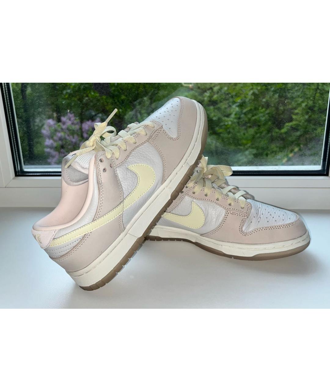 NIKE Розовые кожаные кеды, фото 7