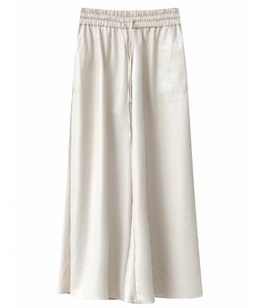 WEEKEND MAX MARA Бордовые прямые брюки, фото 1