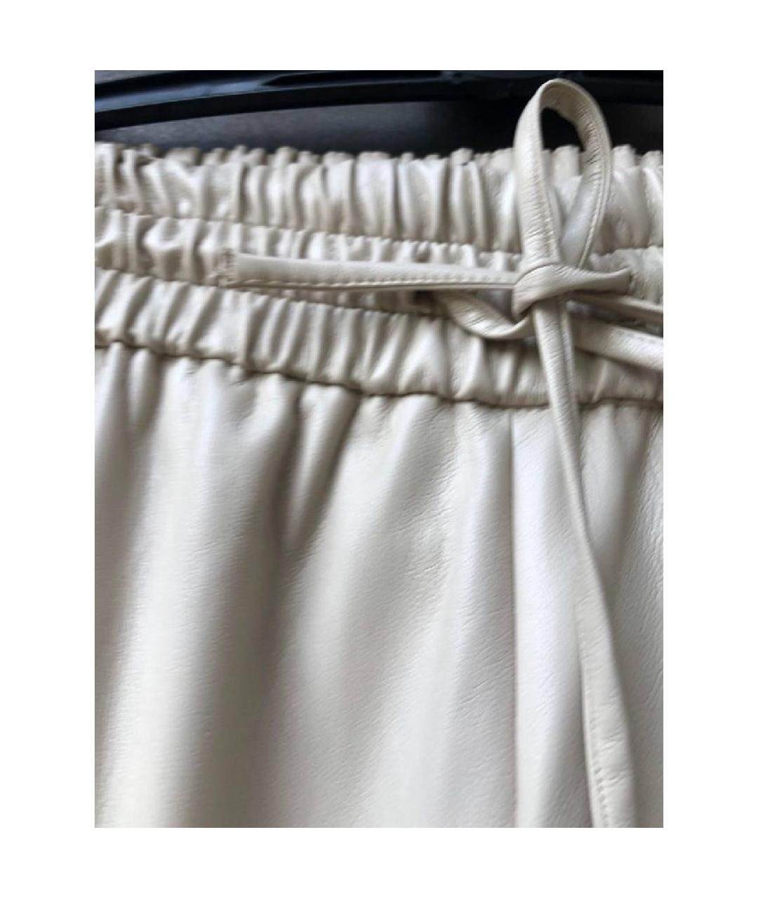 WEEKEND MAX MARA Бордовые прямые брюки, фото 5