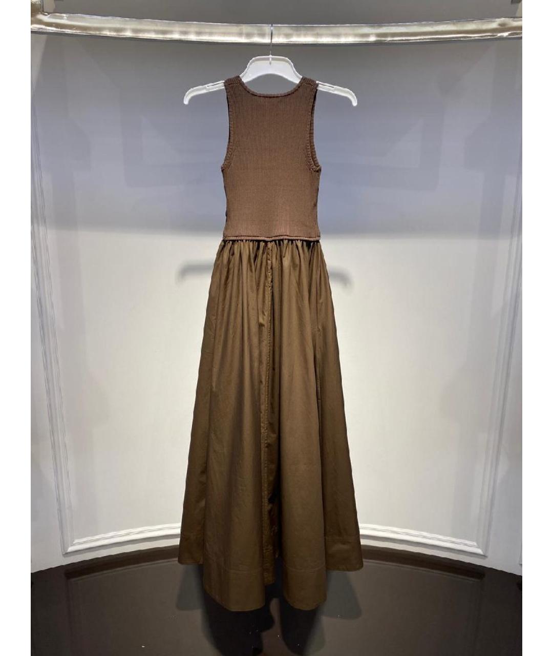 ZIMMERMANN Коричневое платье, фото 3