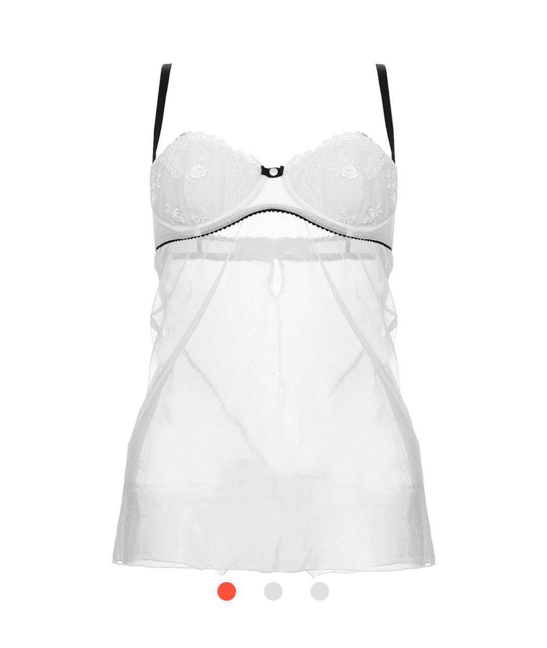 DOLCE&GABBANA Белая пижамы и сорочки, фото 9