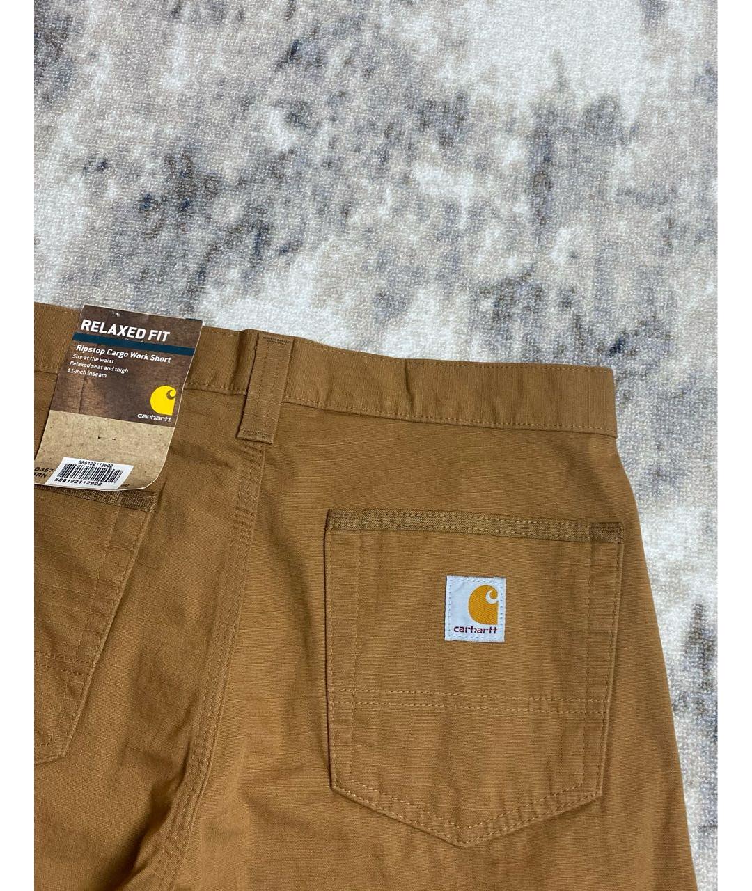 CARHARTT Горчичные хлопковые шорты, фото 3