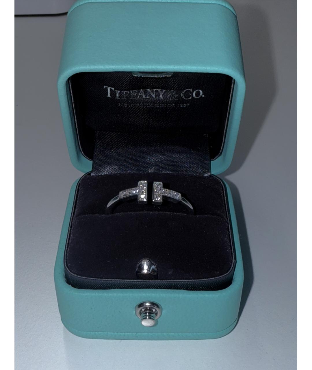 TIFFANY&CO Кольцо из белого золота, фото 6