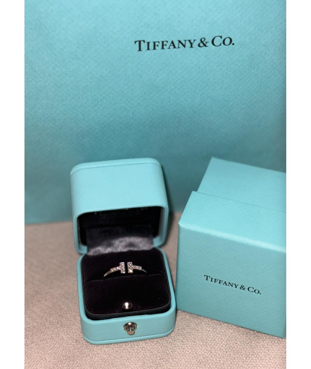 TIFFANY&CO Кольцо из белого золота, фото 5