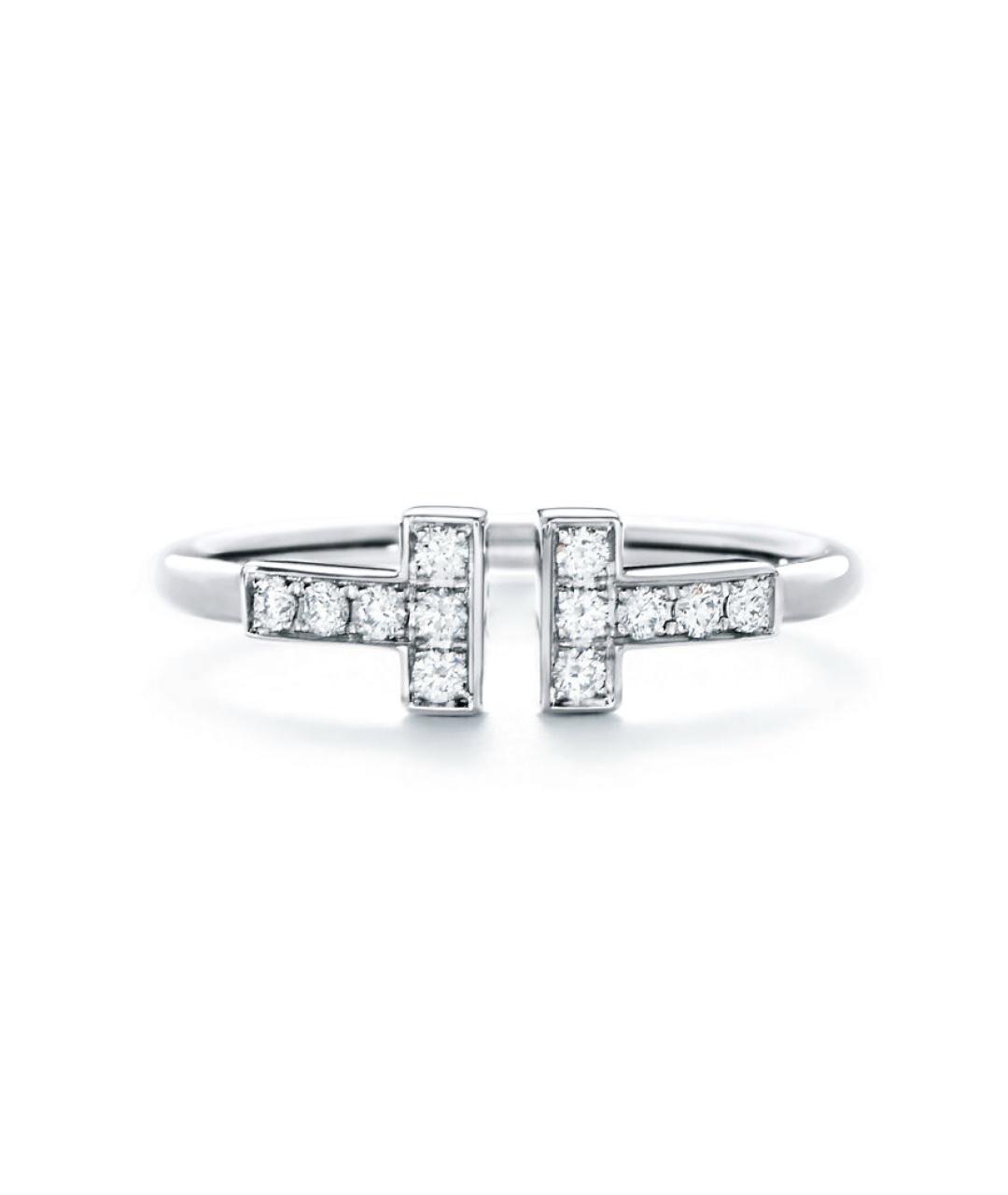 TIFFANY&CO Кольцо из белого золота, фото 7