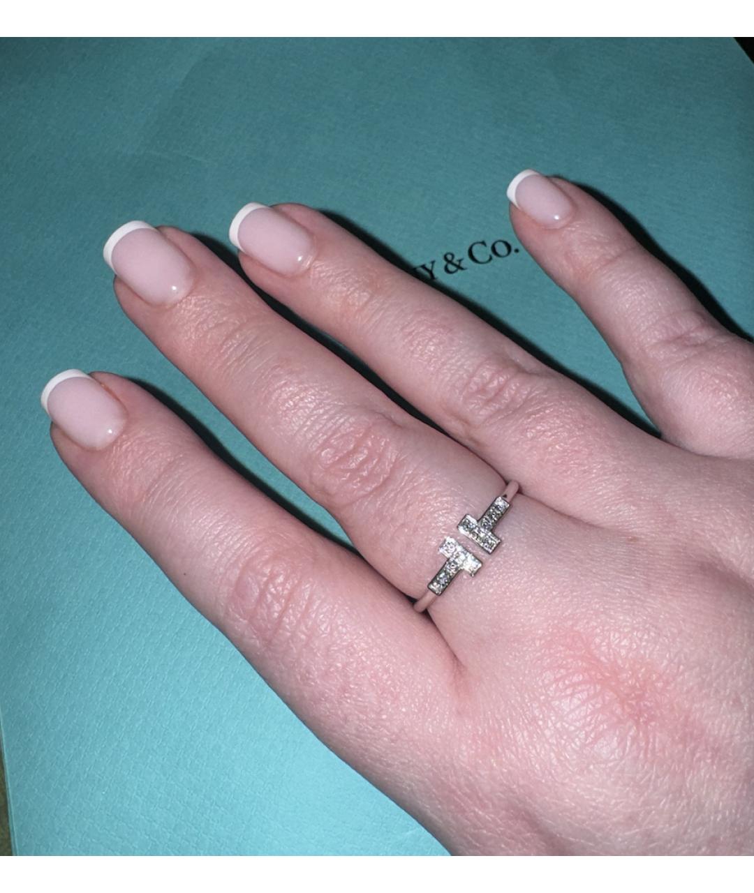 TIFFANY&CO Кольцо из белого золота, фото 4