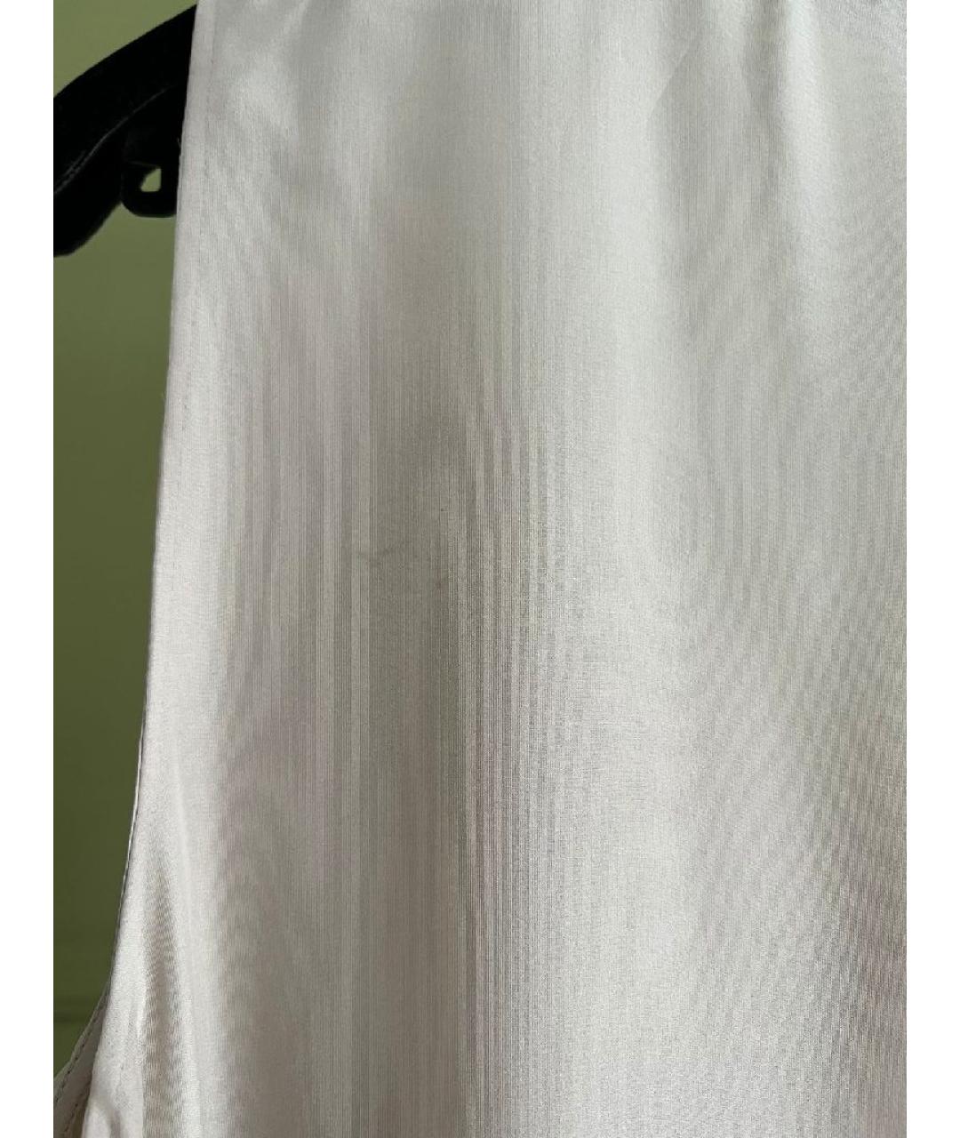 BRUNELLO CUCINELLI Бежевая шелковая блузы, фото 4