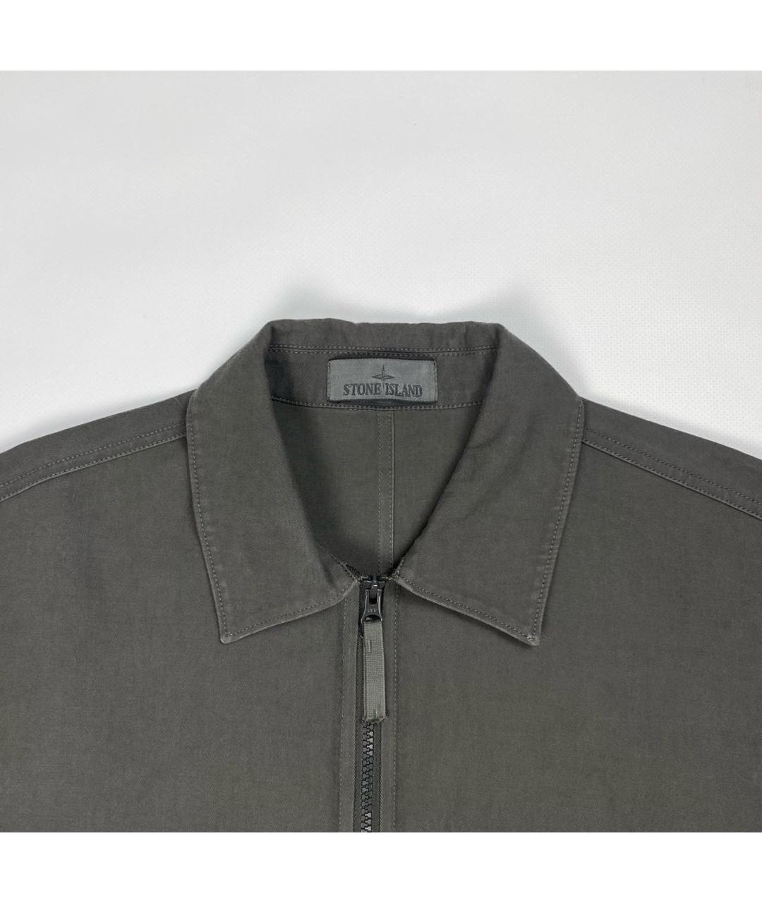 STONE ISLAND Серая куртка, фото 3
