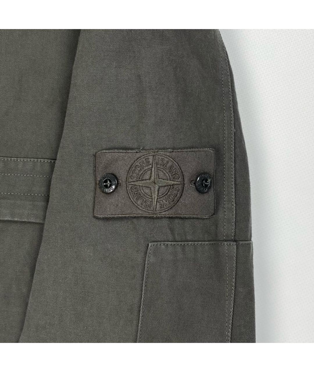 STONE ISLAND Серая куртка, фото 4