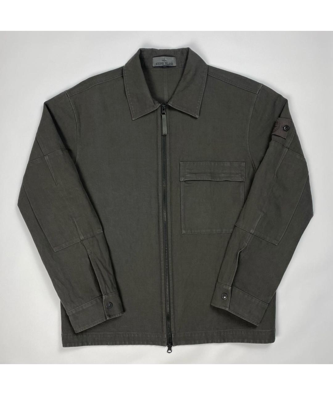 STONE ISLAND Серая куртка, фото 6