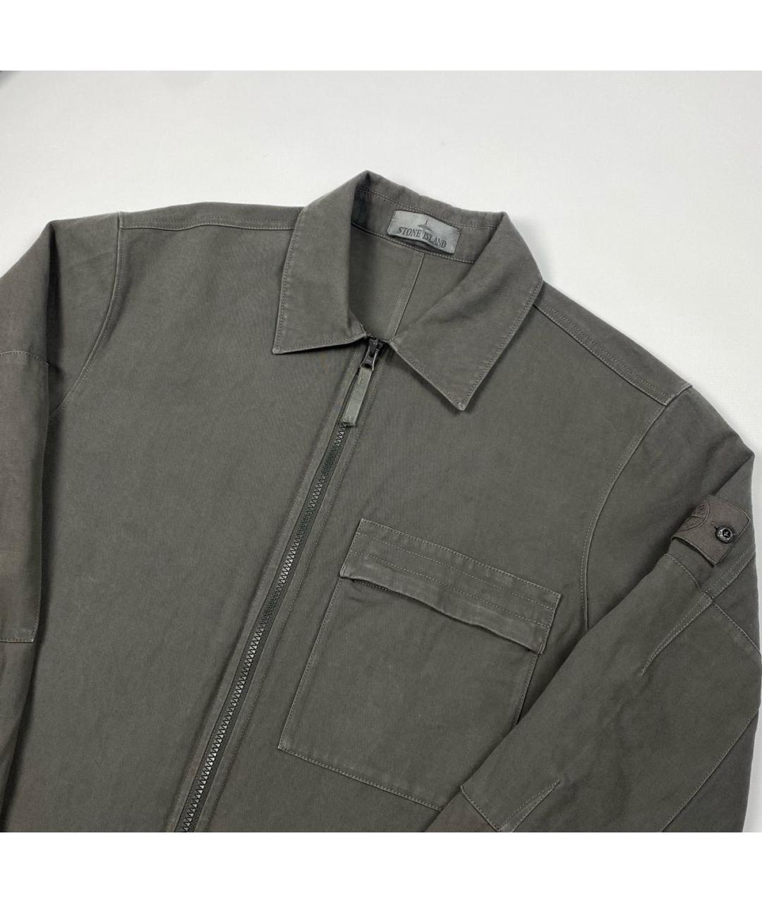 STONE ISLAND Серая куртка, фото 2