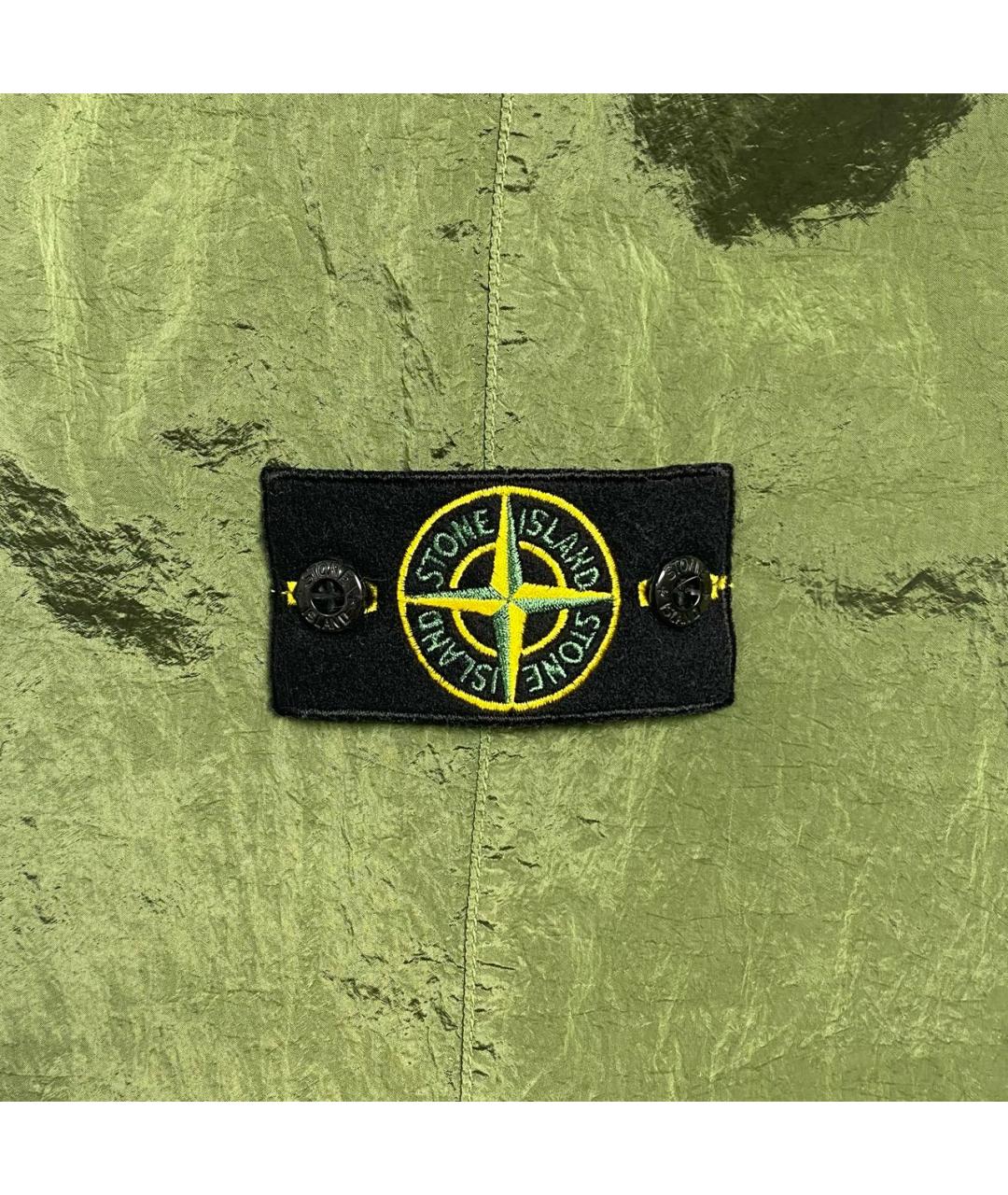 STONE ISLAND Зеленые повседневные брюки, фото 4