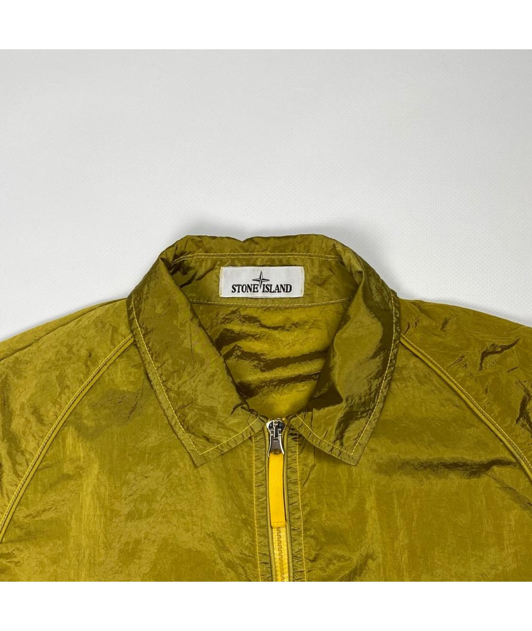 STONE ISLAND Золотая куртка, фото 3