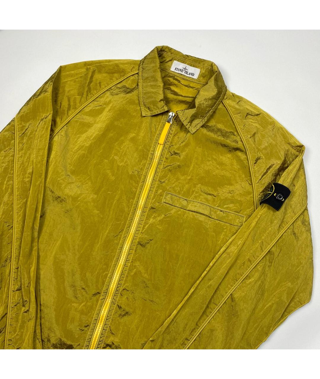 STONE ISLAND Золотая куртка, фото 2