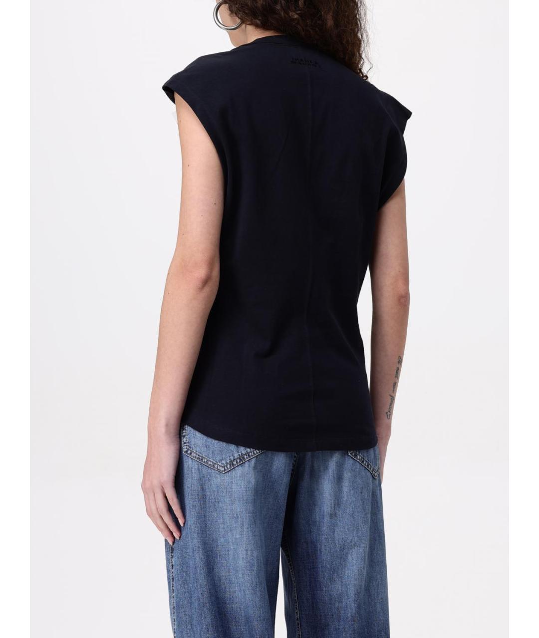 ISABEL MARANT Черная футболка, фото 4