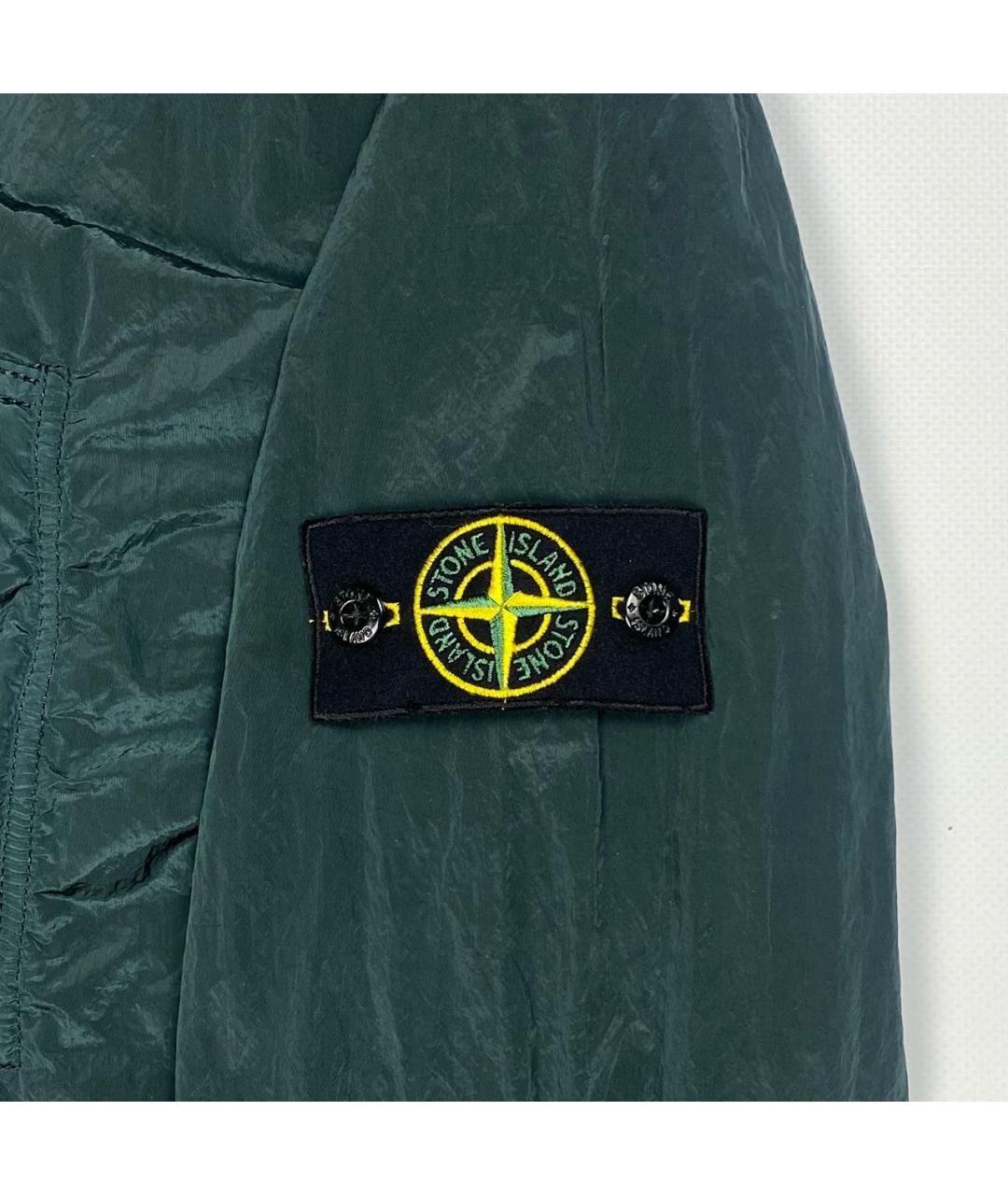 STONE ISLAND Зеленая куртка, фото 4