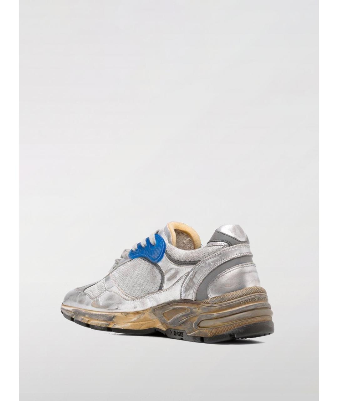 GOLDEN GOOSE DELUXE BRAND Серебряные кроссовки, фото 3