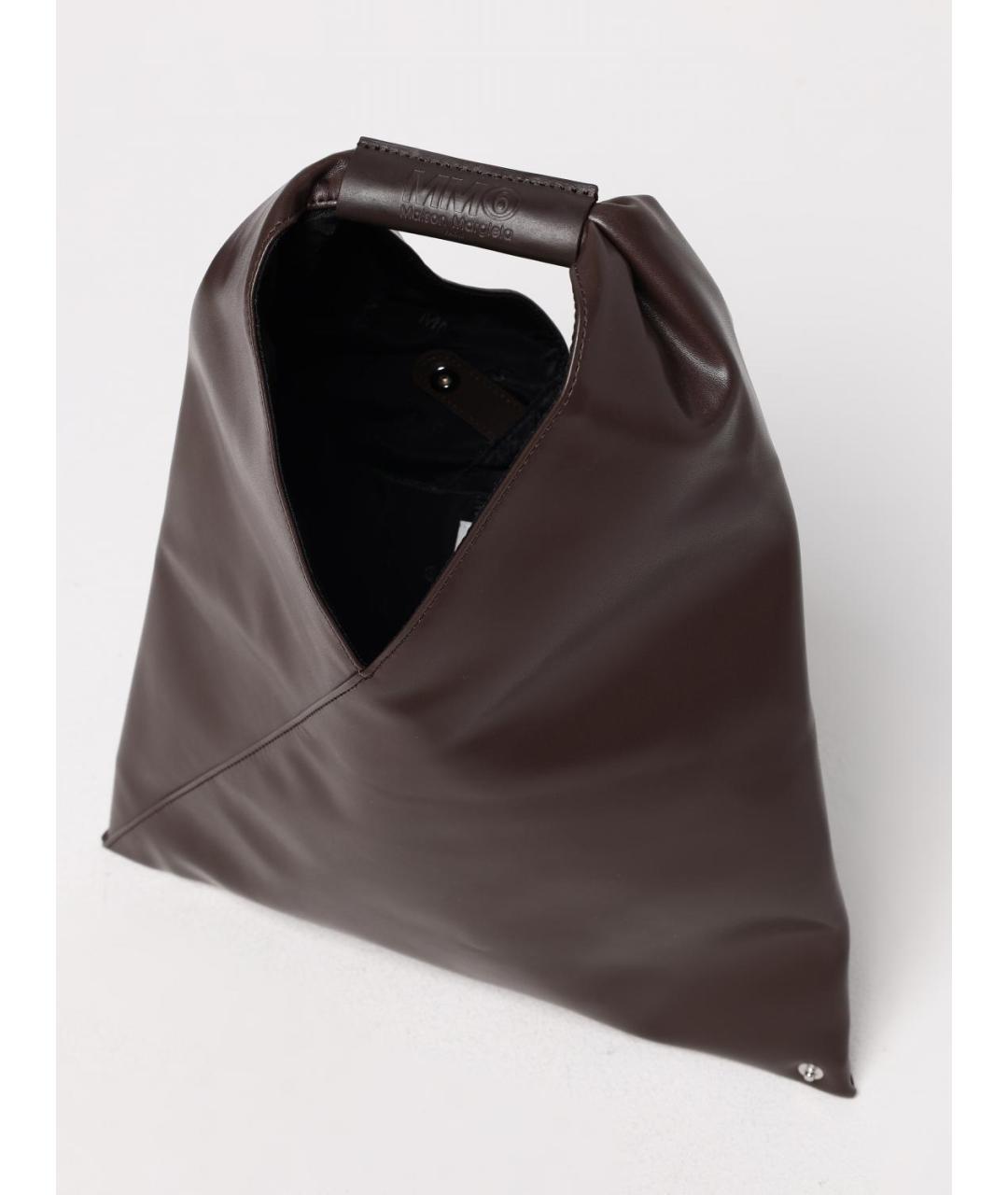 MM6 MAISON MARGIELA Бордовая сумка тоут, фото 5
